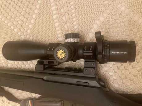 Vendo este visor comprado hace 4 meses en Amazon, lo compré para poner en una CD del 22lr, por que leí 00