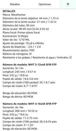 Vendo este visor comprado hace 4 meses en Amazon, lo compré para poner en una CD del 22lr, por que leí 02