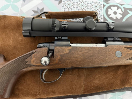vendo rifle 30-06 del año 1997 con visor tasco 1,5 a 6 aumentos. poco uso y buen estado. precio a convenir. 01