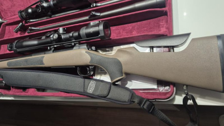 Vendo equipazo Mauser M03 Extreme Target en calibre 300weatherby con cañón semipesado de 65cm con rosca 12