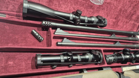 Vendo equipazo Mauser M03 Extreme Target en calibre 300weatherby con cañón semipesado de 65cm con rosca 32