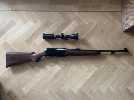 Rifle Browning Bar 2 en calibre 30-06, con monturas akah y visor Bushnell con retícula iluminada de 1,5-6x42. 02