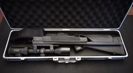 Vendo rifle monotiro desmontable Bergara BA13 Take Down en calibre 308WIN, con culata Thumbhole. Correa 00