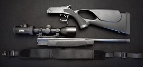 Vendo rifle monotiro desmontable Bergara BA13 Take Down en calibre 308WIN, con culata Thumbhole. Correa 11