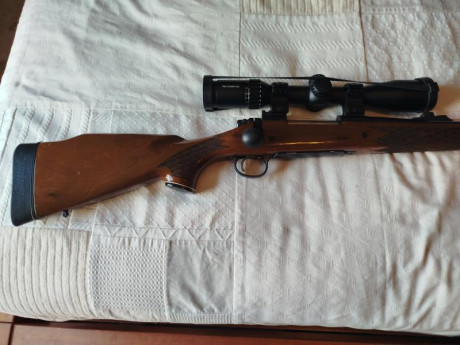 Vendo Remington 700 BDL 7mm RM, en buen estado y agrupa bien, maderas con roces por el uso. Precio 500 00