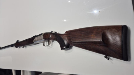 Pongo en venta esta delicia de rifle Monotiro Merkel K3 243win con tensor de gatillo,  rosca .....y visor 02