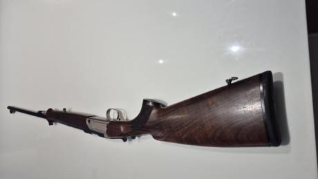 Pongo en venta esta delicia de rifle Monotiro Merkel K3 243win con tensor de gatillo,  rosca .....y visor 01