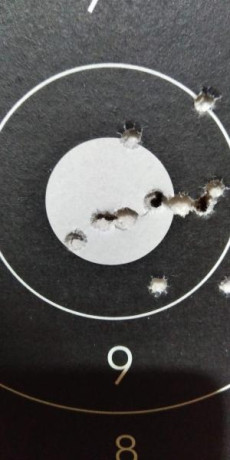 Bueno, para animar el foro un poco, propongo colgar fotos de dianas y arma usada para ello, pudiendo ser 170