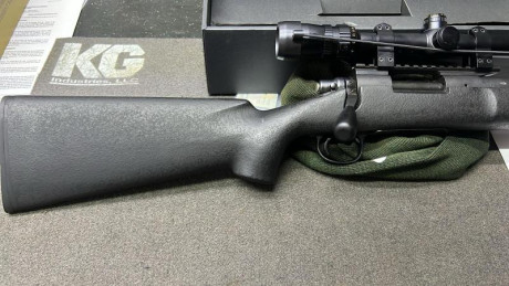 Remington police prácticamente nuevo 
Anillas Warner 
Culata original police HS precisión 
Maneta de cerrojo 70
