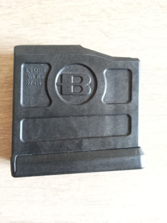 Vendo cargador Bergara AICS de 5 cartuchos para 308 Win, 243 Win y 6,5 Creedmoor y similares

50€ envio 00