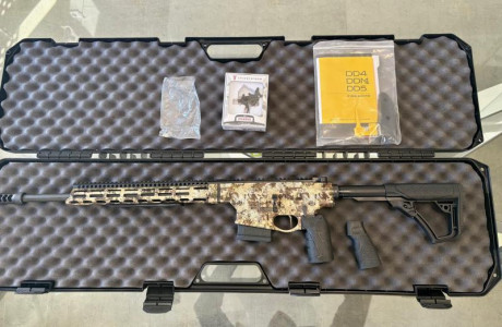 Hola a todos, pongo a la venta mi rifle semiautomático DANIEL DEFENSE DD5 V5 HUNTER en 6.5 CREEDMOOR. 02