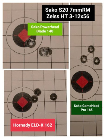 ¿Nos animamos a mostrar blancos de nuestros rifles de caza habituales? Con la munición que habitualmente 150