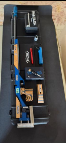 Por abandono de la actividad pongo a la venta:
Carabina Walther KK300 Alutec
Se incluye todo el material 01