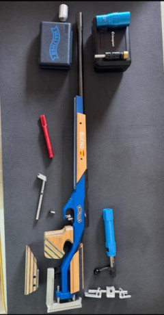 Por abandono de la actividad pongo a la venta:
Carabina Walther KK300 Alutec
Se incluye todo el material 00