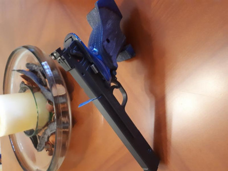 Se vende Walter CPS expert bluecalibre 22 con muy poco uso tendrá alrededor de dos años se la compré a 00