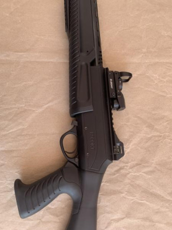 Buenas noches: vendo Escopeta de corredera, Hatsan Escort MP Soutgun P/A 20" y 51 cms. de caño,  120