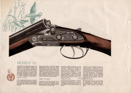 Hace unos años heredé un hermoso AYA uno al lado del otro en calibre doce.

El arma, en su estuche original, 32