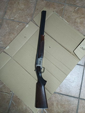 Se vende escopeta especial becada de la marca Browning modelo B 525 becada , cañón rayado y con choques, 01