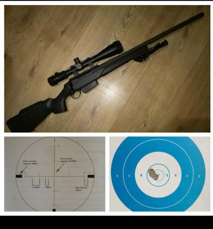 *SE VENDE:* 

Rifle TIKKA T3x TACTICAL, calibre 308 W. + visor VORTEX 6-24 x 50 con retícula iluminada 60