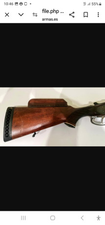 Se cambia por superpuesta Benelli 828u en calibre 20, por superpuesta Beretta calibre 20 de 76cm de cañon 02
