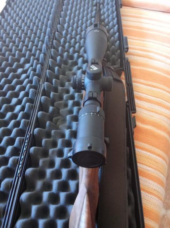 Un compañero vende el siguiente rifle Sig SHR 970 calibre 308 con visor Alpen XP 2'5-15×50, el conjunto 01