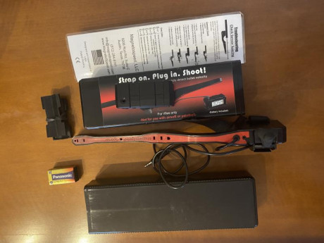CRONOGRAFO MAGNETOSPEED SPORTER, ESTA COMO NUEVO. SE USO UN PAR DE OCASIONES. SE ENCUENTRA EN MADRID . 00