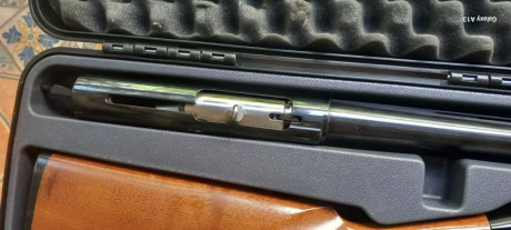 Se vende Benelli 121 con cañón Saint Etienne de 70 cm, ánima 18.3 con choke fijo de **. Culata y guardamanos 91