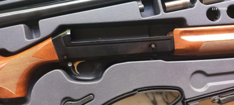 Se vende Benelli 121 con cañón Saint Etienne de 70 cm, ánima 18.3 con choke fijo de **. Culata y guardamanos 90