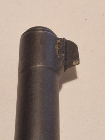 Pistola de simple y doble acción WALTHER P38, versión comercial similar a la P1, con armazón de aluminio, 12