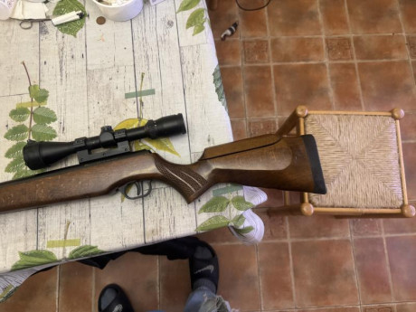 Vendo esta carabina cometa fénix 400 del 4,5 en buen estado es de piston
En 250 euros 00