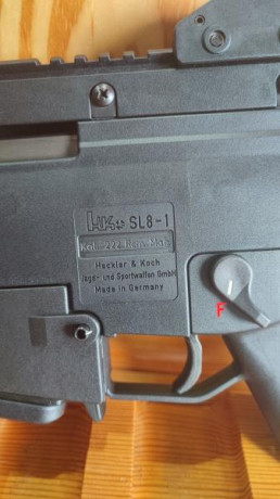 Se vende HK SL8, muy cuidado, sin marcas ni golpes, lo vendo por tenerlo repetido, tiene muy poco uso. 00