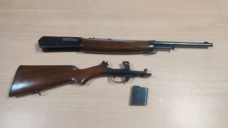 Vendo winchester semiautomatico modelo 1910 como nuevo, lo vendo por que la situación me fuerza no tiene 02