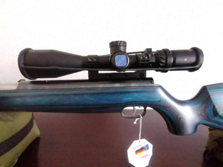 Vendo equipo completo compuesto por: 

-	Carabina Weilhrauch HW97 K FAC laminada, nueva sin estrenar, 20