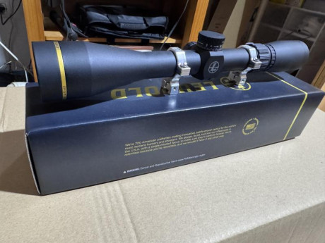 Se vende leupold vx freedom 4/12x40 impoluto ( sin anillas) tubo de 25.4mm  solo 360grms 600€ porte incluido 02