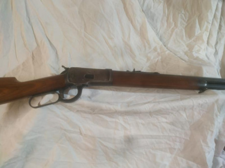 Rifle  winchester original fabricado en 1916de palanca modelo winchester 1892
Original en calibre original 01