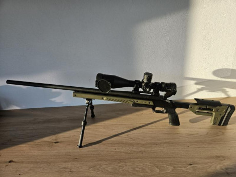 Vendo Remington 700 cal. 308 HB con culata original + culata MTD oryx + bipode + visor discoveryopt HD 02