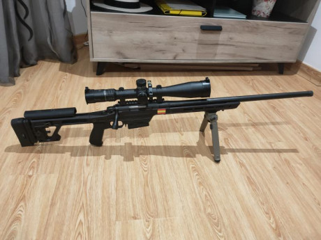SE VENDE 

Rifle de cerrojo Bergara B14 BMP 308win

Disparador trigger tech modificado 

Bípode MAGPUL 01