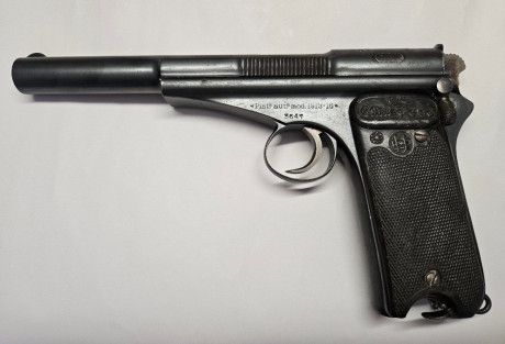 Pistola Campogiro 1904-1913 en buen estado teniendo en cuenta su edad. Número de serie 36XX
Sólo la uso 02