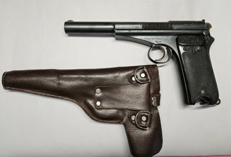 Pistola Campogiro 1904-1913 en buen estado teniendo en cuenta su edad. Número de serie 36XX
Sólo la uso 01