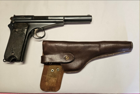 Pistola Campogiro 1904-1913 en buen estado teniendo en cuenta su edad. Número de serie 36XX
Sólo la uso 00