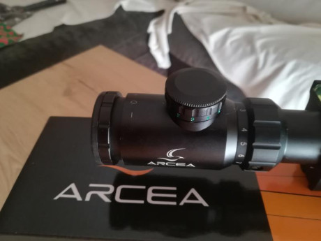 Vendo este visor completamente nuevo. Lo compré hace dos semanas para una prueba de tiro a 100 m. para 20