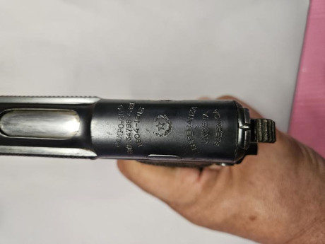 Pistola Campogiro 1904-1913 en buen estado teniendo en cuenta su edad. Número de serie 36XX
Sólo la uso 30