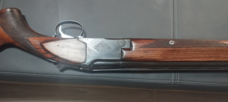 Escopeta modelo Phantom CYA 
Cañón de 76
Cierres y expulsión sistema browing 
Es una copia de la escopeta 40