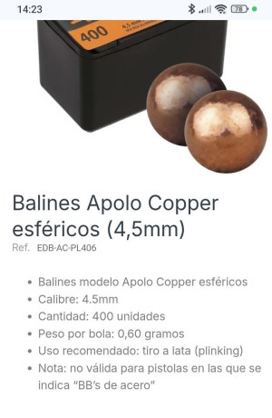 Buenas compañeros he comprado esta pistola para divertirme a ratos...Gamo Pt85, he comprado varias municiones 00