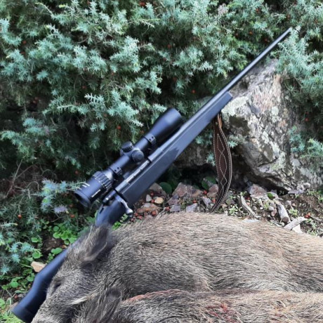 Weatherby Vanguard en calibre 338 Winchester Magnum con visor Vector Optics 1.5-9x42 comprado en 2024, 00