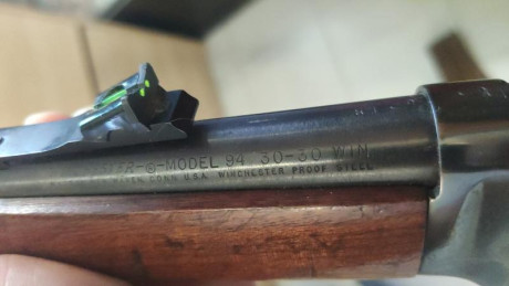 Se vende Winchester modelo 94 en calibre clásico .30-30, ideal para cortaderos y traviesas, perfecto para 00