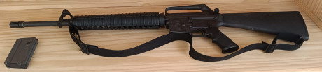 Se vende rifle Colt AR-15 en calibre 222.  Está bien cuidado y no ha tenido apenas uso ya que soy cazador. 02