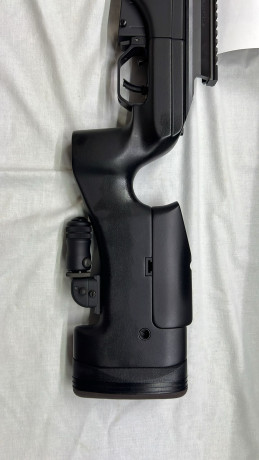 Por dejar afición sin poder testar rifle espectacular 
TRG42 en calibre 338 lapua Magnum 
Solo probado 01