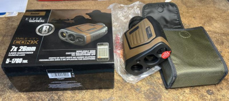  Telémetro Bushnell Conx 1 Mile NUEVO sin estrenar en su caja de origen. 

  PRECIO 550 €   00