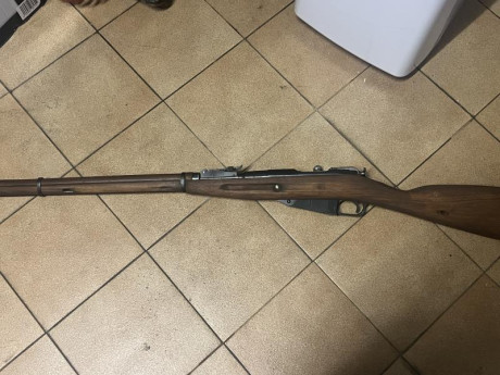 Vendo espectacular mosin nagant, estado increíble, agrupación acojonante, una pasada de fusil 700€ está 02